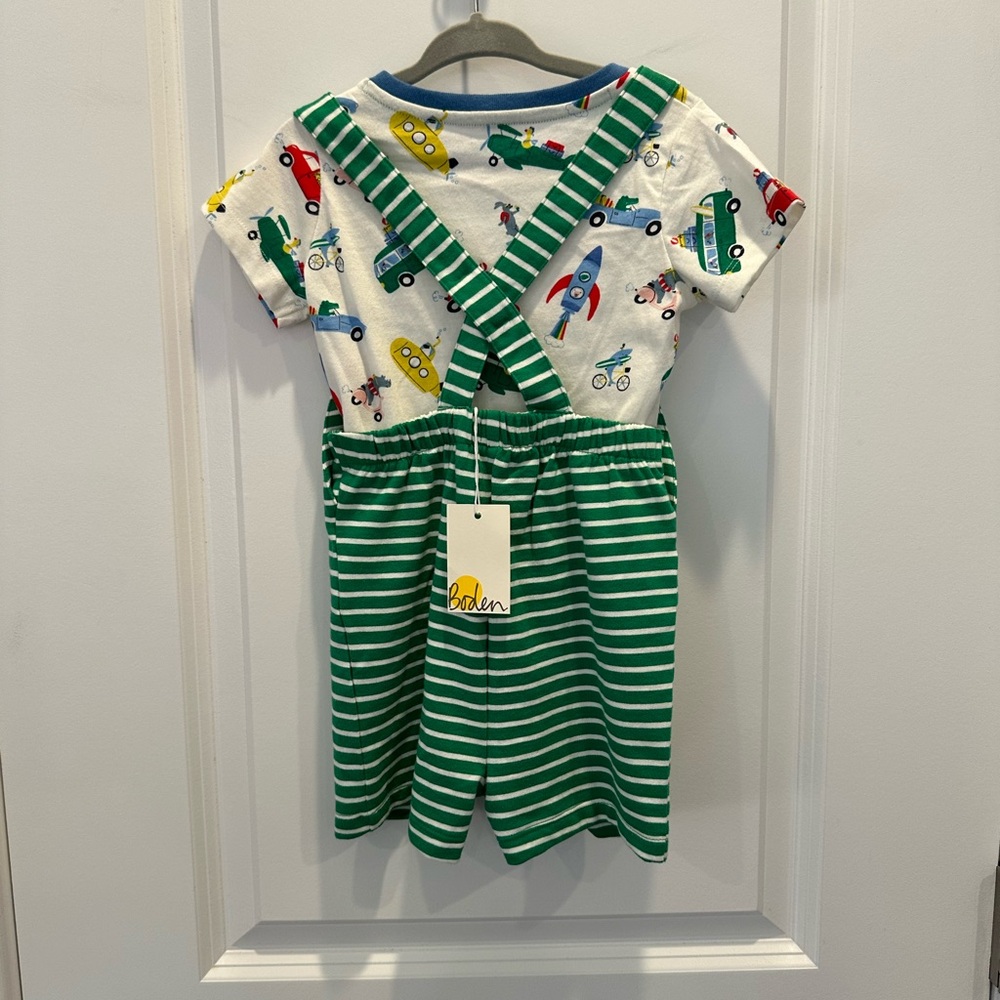 Baby Boden overall set